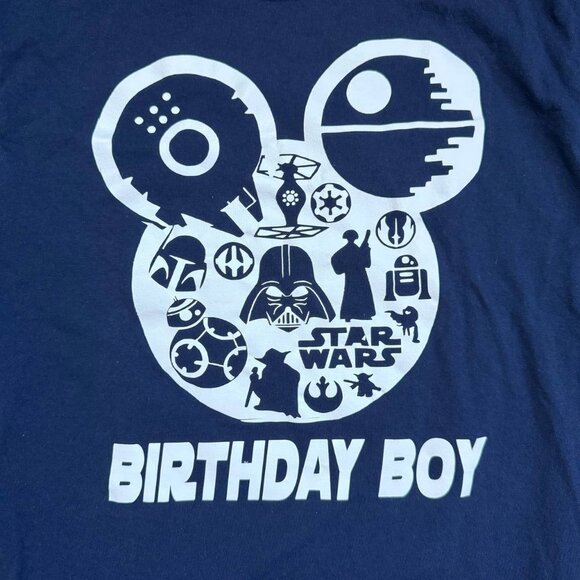DISNEY BIRTHDAY Custom T-shirt For Disney Trip - Size Small. - Picture 2 of 4